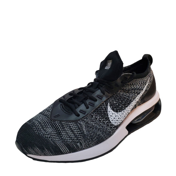 Nike Other - Nike Mens Shoes Air Max Flyknit Racer Athletic Sneakers Black White